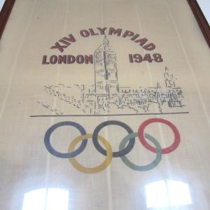 Olympia Banner Fahne Olympia 1948 London Interior Aksel Aachen Design