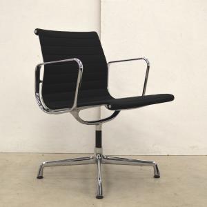Vitra EA108 Alu Chair Black Hopsak Eames Interior Aksel Aachen Design Chairs Furniture London Paris
