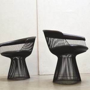 Bronze Warren Platner Armchair Sessel Knoll Interior Aksel Aachen Design Chairs Paris London