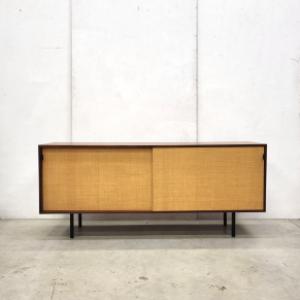 Florence Knoll Seagrass Sideboard Knoll 116 Interior Aksel Design Classics Vintage Aachen NY Paris Tokio Brussels