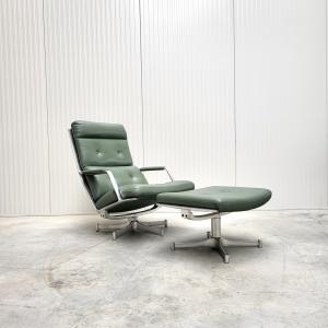 FK85 Green Lounge Chair Fabricius Kastholm Kill International Interior Aksel Aachen Design Innenarchitekt project NY Paris London Amsterdam