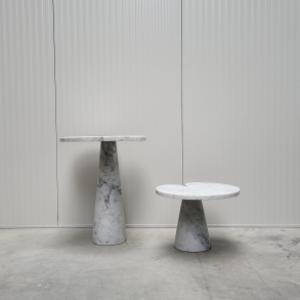 Angelo Mangiarotti Eros Marble Side Table Italy Skipper Interior Aksel Design NY Amsterdam Paris London