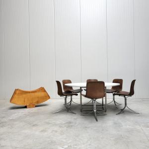 Poul Kjaerholm PK54 table PK9 Chair Stuhl E. Kold Christensen Vintage Interior Aksel Design Collector Buy Sell Dubai Qatar NYC Paris Brunei