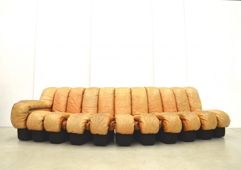 Interior Aksel De Sede DS600 Element Sofa Cognac Aachen