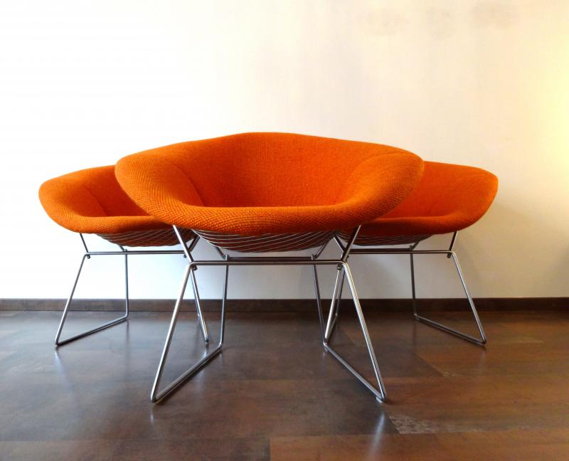 Harry Bertoia Diamond Chair Knoll International Interior Aksel Aachen