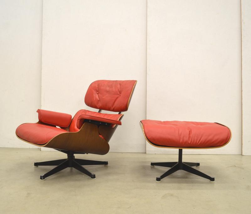 Eames Lounge Chair Herman Miller 50s Interior Aksel Aachen Design